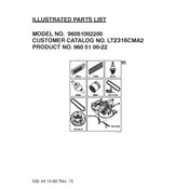 Husqvarna 96051002200 Lawn Mower manual cover