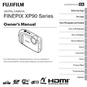 Fujifilm FinePix XP90 Camera manual cover