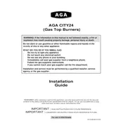 AGA City 24 Burner manual cover