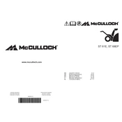 McCulloch ST 61E manual cover