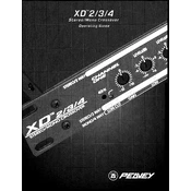 Peavey XD 2 Crossover manual cover