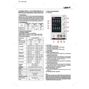 UNI-T UTP3313TFL-II Oscilloscope manual cover