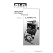 Sealey SUPERMIG140 Welder manual cover