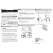 Shimano Claris Dual-Pivot BR-R2000 Brake manual cover