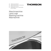 Thomson WTT5100I Washing Machine manual cover