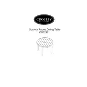 Crosley CO6217 Table manual cover