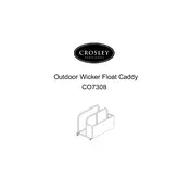 Crosley CO7308 Caddy manual cover