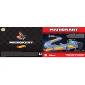 Hot Wheels Mattel Mario Kart Rainbow Road GXX41 Toy manual cover