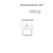 Pyle PLVWR7200F Monitor manual cover