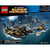 LEGO Super Heroes 76034 Construction Set manual cover