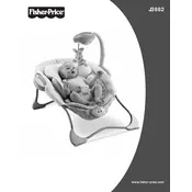 Fisher Price Mattel Baby Papasan Infant Seat J3982 Bouncer manual cover