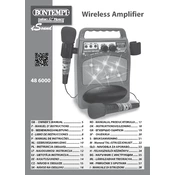 Bontempi 48 5135 Wireless Amplifier manual cover