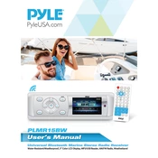 Pyle PLMR15BW Stereo Receiver manual cover