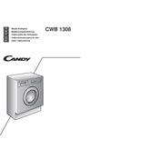 Candy CWB 1308-37S manual cover