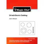 Magic Chef MCSCTE24BG Cooktop manual cover