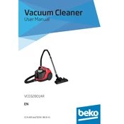 Beko VCO32801AR manual cover