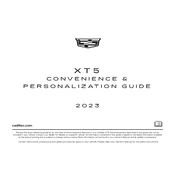 Cadillac XT5 2023 manual cover