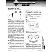 Shure 586SA Microphone manual cover