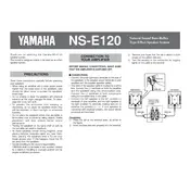 Yamaha NS-E120 Speaker manual cover