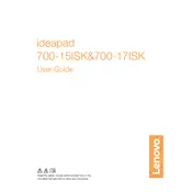 Lenovo IdeaPad 700-15ISK Laptop manual cover