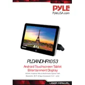 Pyle PLDANDHR1053 Tablet manual cover