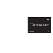 Cadillac CTS-V 2015 manual cover