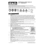 Sealey SAC0610E.V3 Compressor manual cover