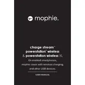 Mophie Charge Stream Powerstation Wireless XL Power Bank manual cover