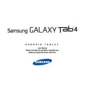 Samsung Galaxy Tab 4 10.1 Wi-Fi SM-T530NYKSXAR Tablet manual cover