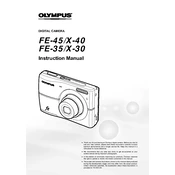 Olympus FE-45 manual cover