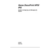 Xerox DocuPrint NPS IPS Printer manual cover