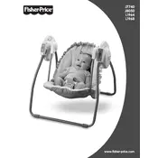 Fisher Price Mattel Open Top Take-Along M5589 Swing manual cover