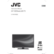 JVC LT-24C360(B) manual cover