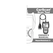 Innova 5210 CarScan Advisor manual cover