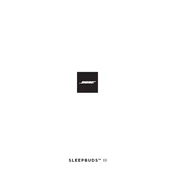 Bose Sleepbuds II manual cover