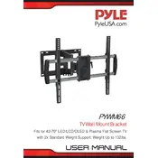 Pyle PYWM66 Mount Bracket manual cover