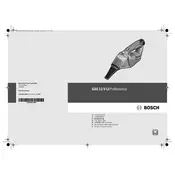 Bosch 0 601 9E3 000 Vacuum manual cover