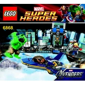 LEGO Avengers 6868-2 Construction Set manual cover