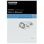 Vivotek MD9584-H Camera manual cover