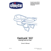 Chicco Hook On Chair Fast Lock 360 Chair manual cover