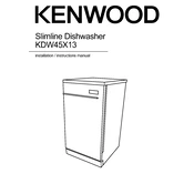 Kenwood KDW45X13 manual cover