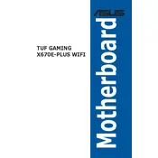 ASUS TUF GAMING X670E-PLUS WIFI Motherboard manual cover