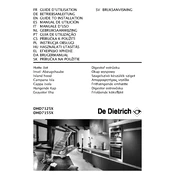 De Dietrich DHD7125X Hood manual cover