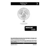 Sencor SFE 3027WH Fan manual cover