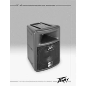 Peavey PR 10P Speaker Operations manual cover