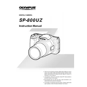 Olympus SP-800UZ manual cover