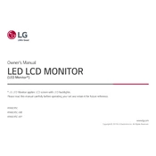 LG 49WL95C 49WL95C-WE.AUS Monitor manual cover