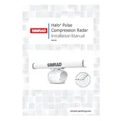 Simrad Navico Halo Pulse Radar manual cover