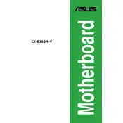 ASUS EX-B360M-V Motherboard manual cover