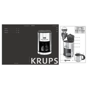 Krups KM730D50 Coffee Machine manual cover